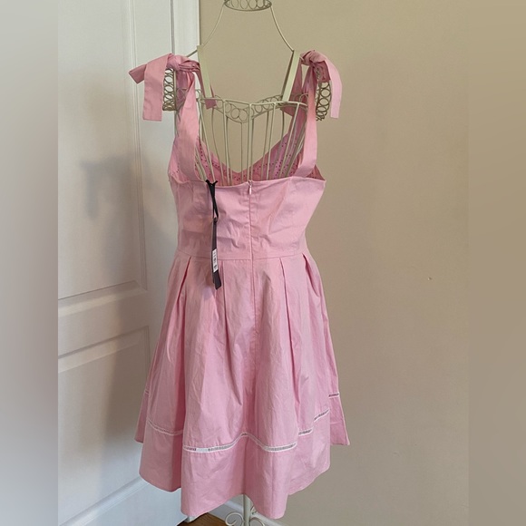Mother of Pearl Summer  Dress by JustWoman-size 40 - Picture 3 of 9